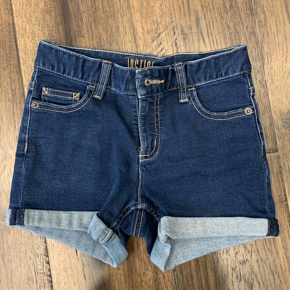 Justice Blue Jean shorts!